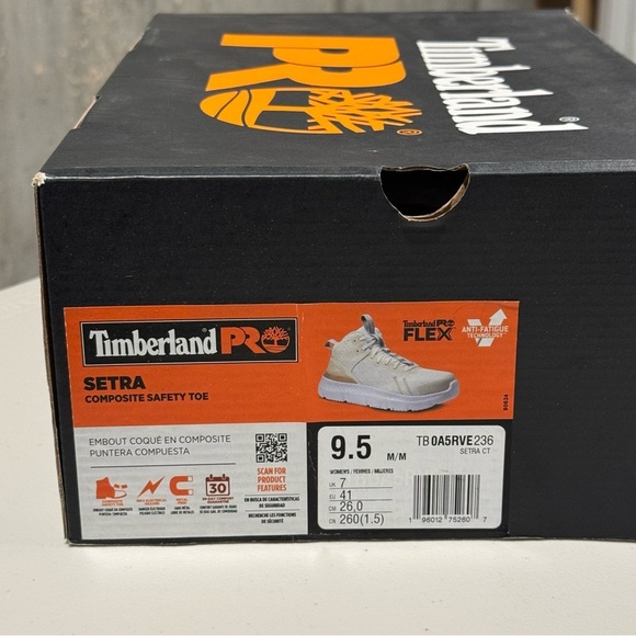 Timberland PRO Women’s 9.5 Setra Composite Safety Toe Work Shoes Comfort SR - Picture 9 of 9